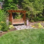 garden arbor, functionality of landscape design