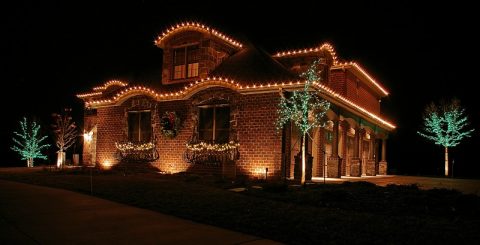 Quiet Village Landscaping installs holiday lighting