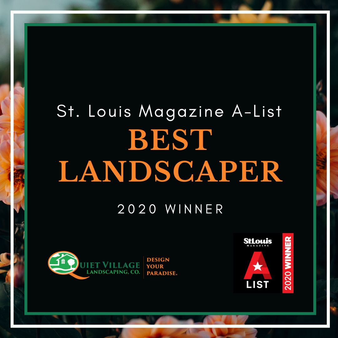 St. Louis Magazine AList Award Winners Best Landscaper!