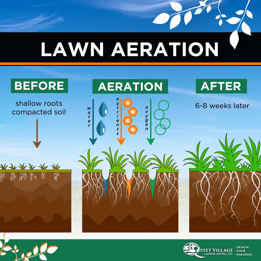 What lawn aeration does for your lawn