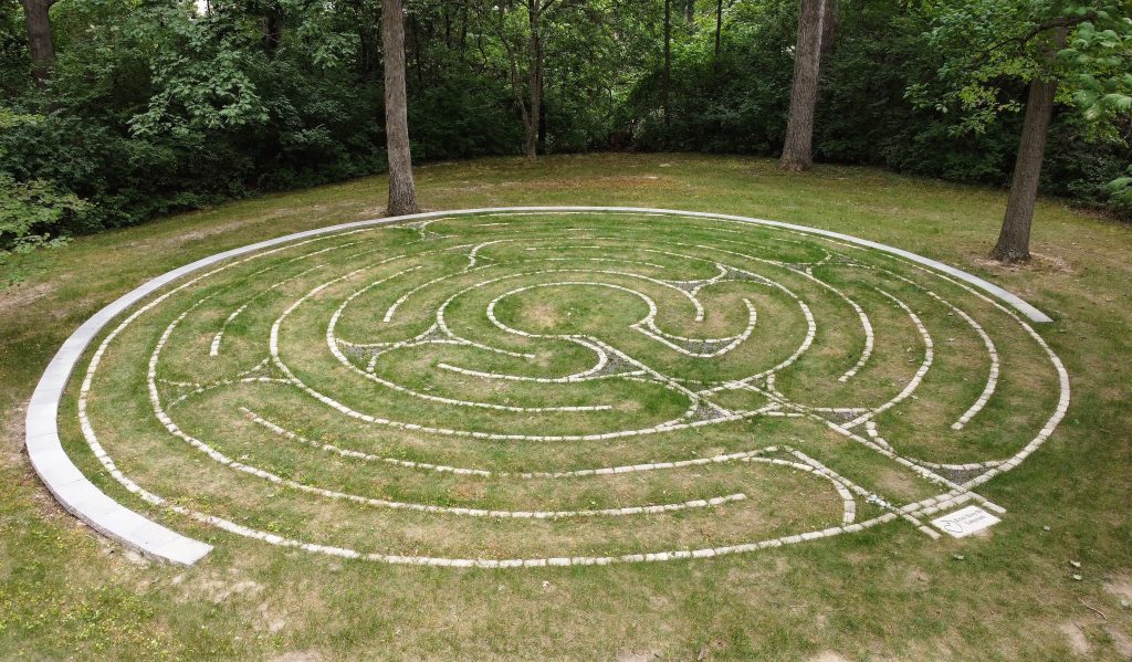labyrinth at villa duchesne 