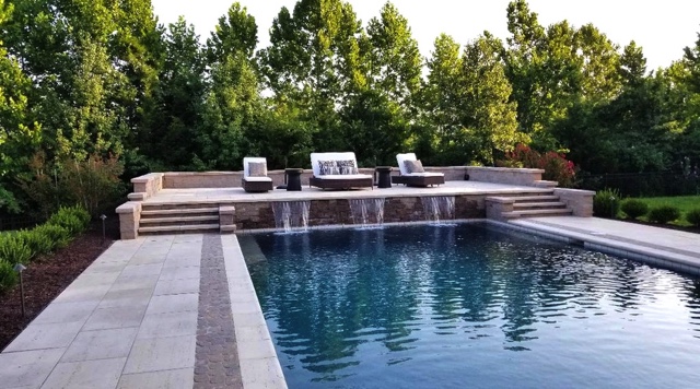 Pool Landscaping Installation