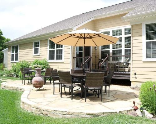 7 - patio backyard design